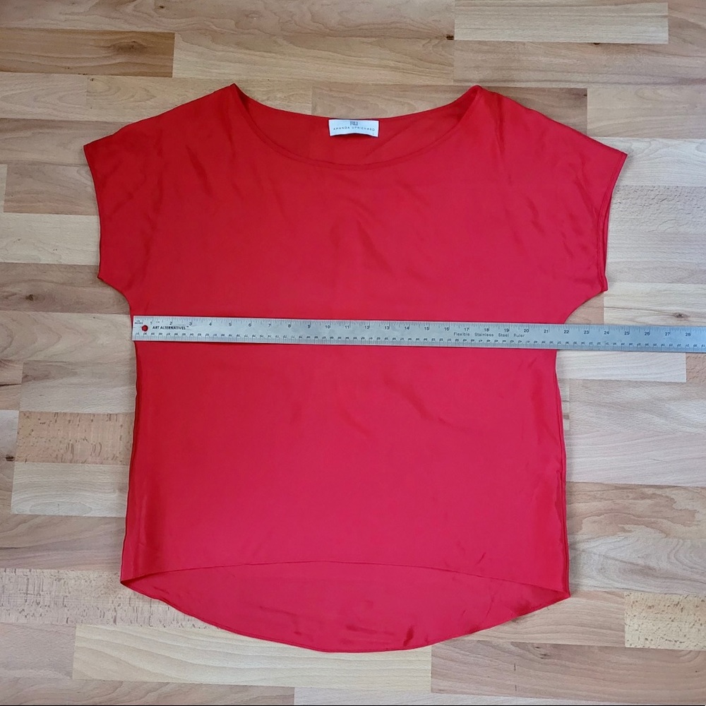 Amanda Uprichard 100% Silk blouse / top